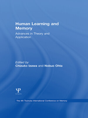 cover image of Human Learning and Memory
